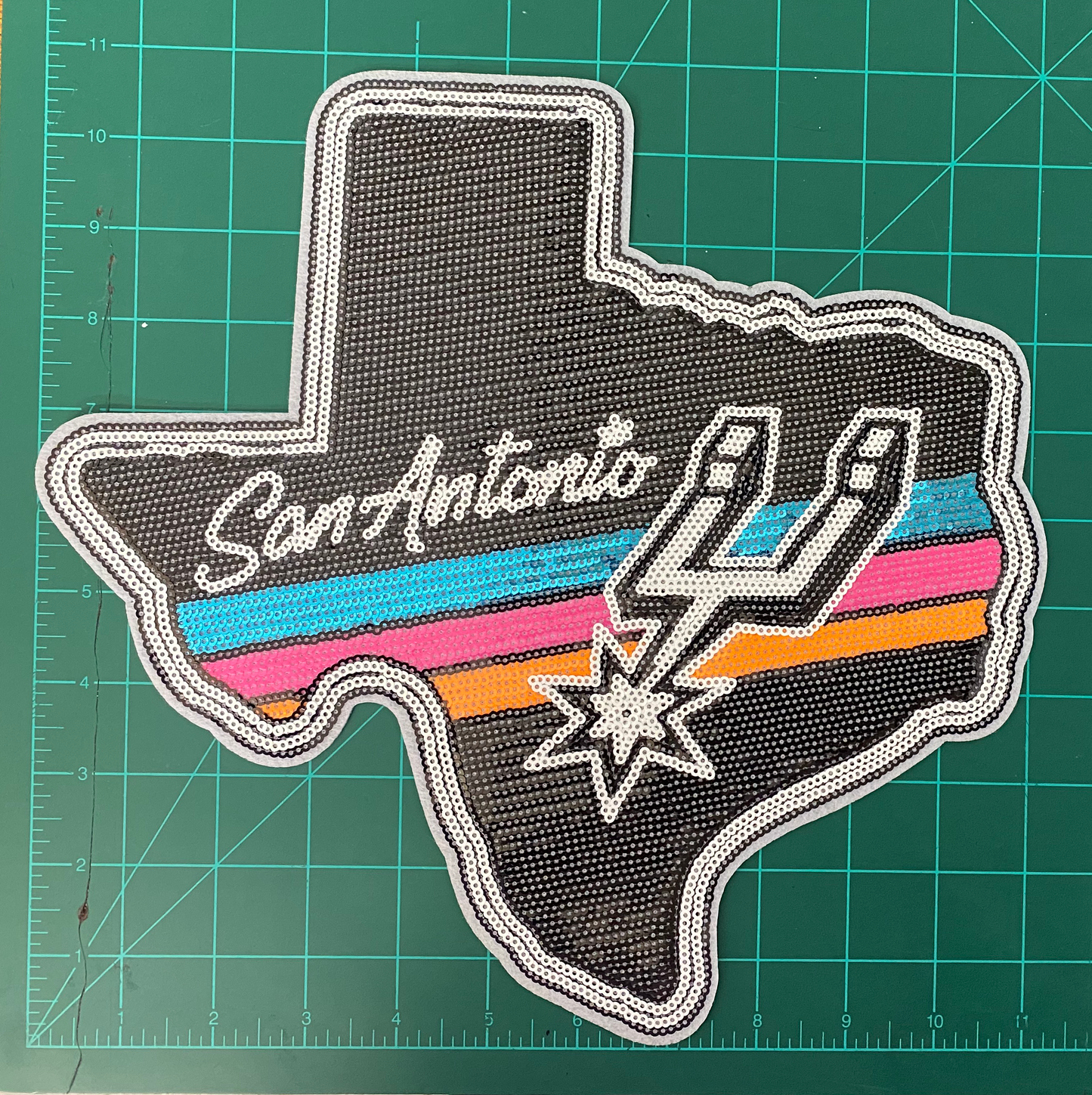 Sequence Black Texas Retro Spurs