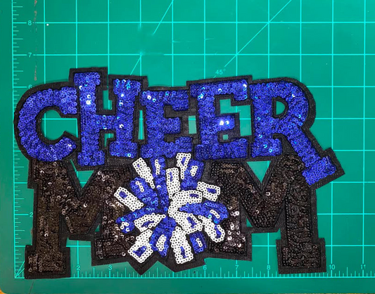Cheer Mom-Blue