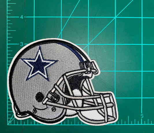 Cowboys Helmet Hat Patch