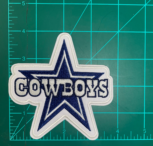 Cowboys Star Hat Patch