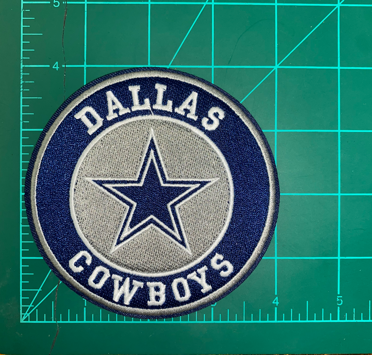 Dallas Cowboys Circle Hat Patch